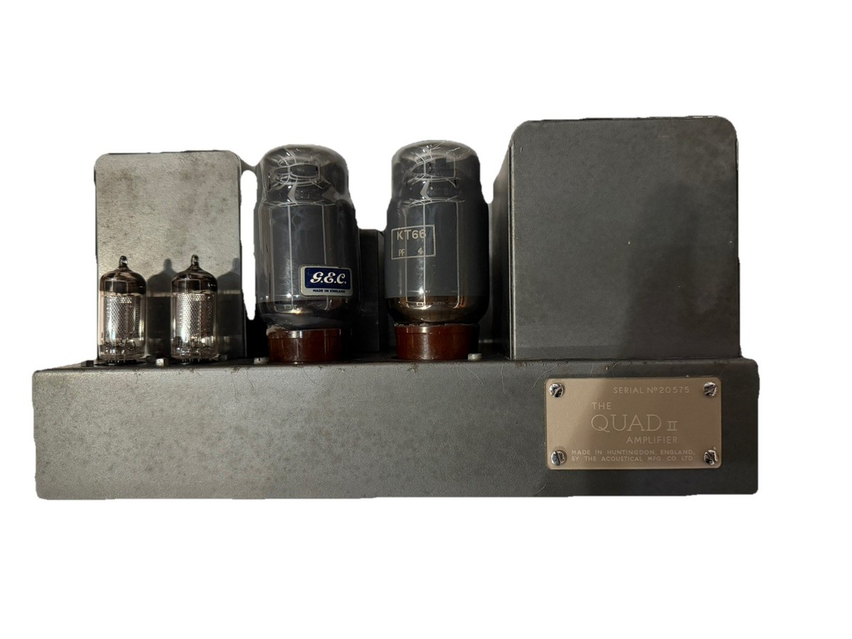 ⭐️希少名機 英国QUAD FM2 FMチューナー Quad II Amplifier + Quad Control Unit 22 + Quad FM2 Please Read | eBay