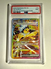 2025 POKEMON PRE EN-PRISMATIC EVOLUTIONS #153 JOLTEON EX PSA 9+ Bonus! on eBay