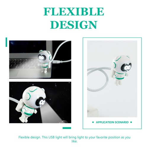 Astronaut USB -Nachtlicht Kind Astronauten-Schreibtischlampe Astronautenlicht - Afbeelding 4 van 12