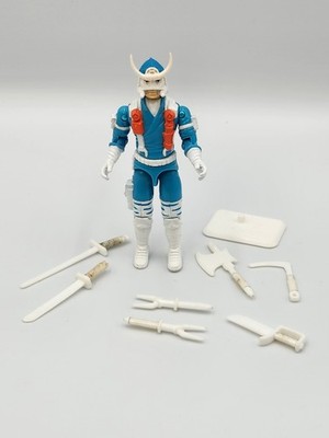 Vintage GI Joe Bushido Figure 100% Complete with Weapons 1993 F4