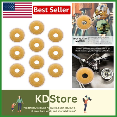 #ad #ad Nylon Keg Regulator Washers 0.5 Inch Pack of 10 Leak proof Draft Beer Seals $9.99