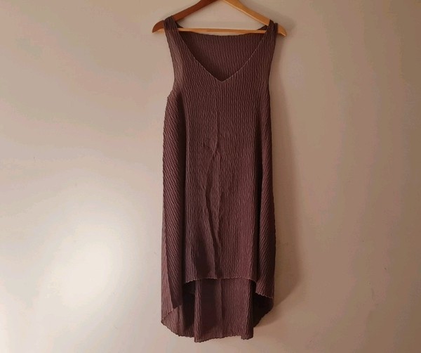 Flower Women’s V-Neck Sleeveless Midi Shift Dress Size 12-16