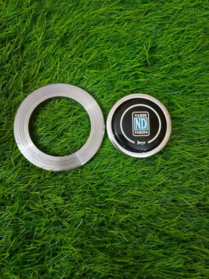 #ad Nardi Torino Steering Wheel Horn And Ring With Nuts $80.00
