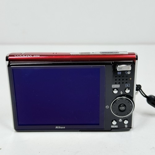 NIKON COOLPIX S52 Digital Compact Camera Bundle CHARGER / BATTERY Red Tested - Picture 8 of 12
