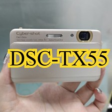 Sony DSC-TX55 Cyber-shot 5x Optical Zoom 16.2 MP Digital Camera Gold Auto Focus