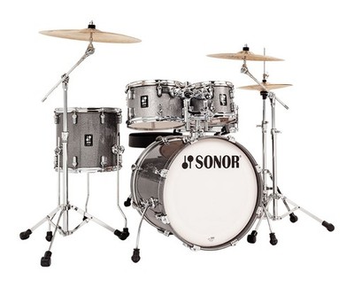 Sonor AQ2 Maple Studio 5-pc Shell Pack w/ 20'' Kick - Titanium Quartz - Used