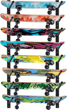 Skateboard Snowboard Wall Mount Rack - Stylish Storage Display Solution