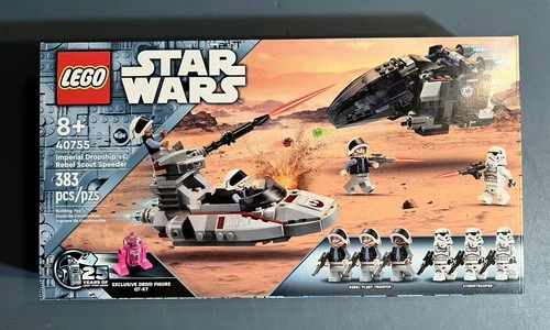 Lego 40755 Star Wars Imperial Drop Ship vs. Rebel Scout Speeder NEW & SEALED