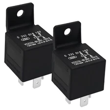 2Pcs 0332019157 4-Pins 12V 40A Automotive Relay - Normal Open Mini Relay, High 