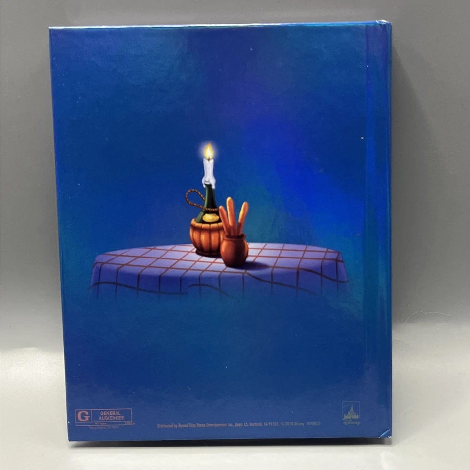 LADY AND THE TRAMP DISNEY DIGIBOOK TARGET EXCLUSIVE SIGNATURE 2 DISC SET BLU RAY - Image 2 of 4