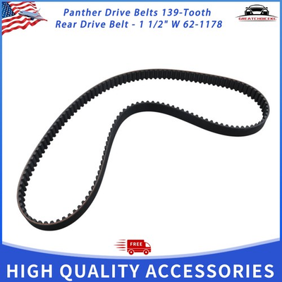 #ad #ad 62 1178 FOR New Rear Drive Belt Drive Belts 139 Tooth 1 1 2quot; W $69.34