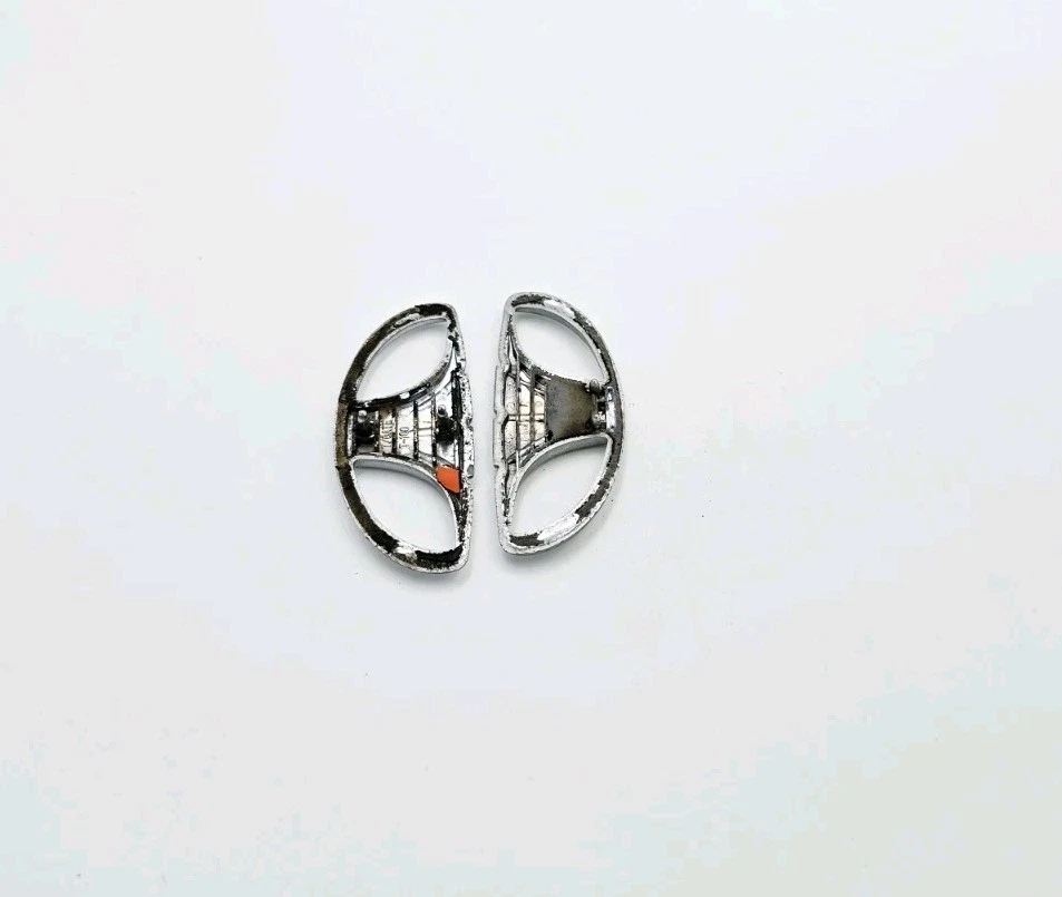 DAEWOO LANOS 1999-2002 TAPA MALETERO TRASERO EMBLEMA LOGOTIPO INSIGNIA CROMO CONJUNTO Foto 3 de 3