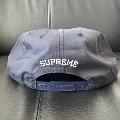 SUPREME/ KAWS CHALK LOGO 5-PANEL NAVY HAT/ SS21 Box Logo | eBay