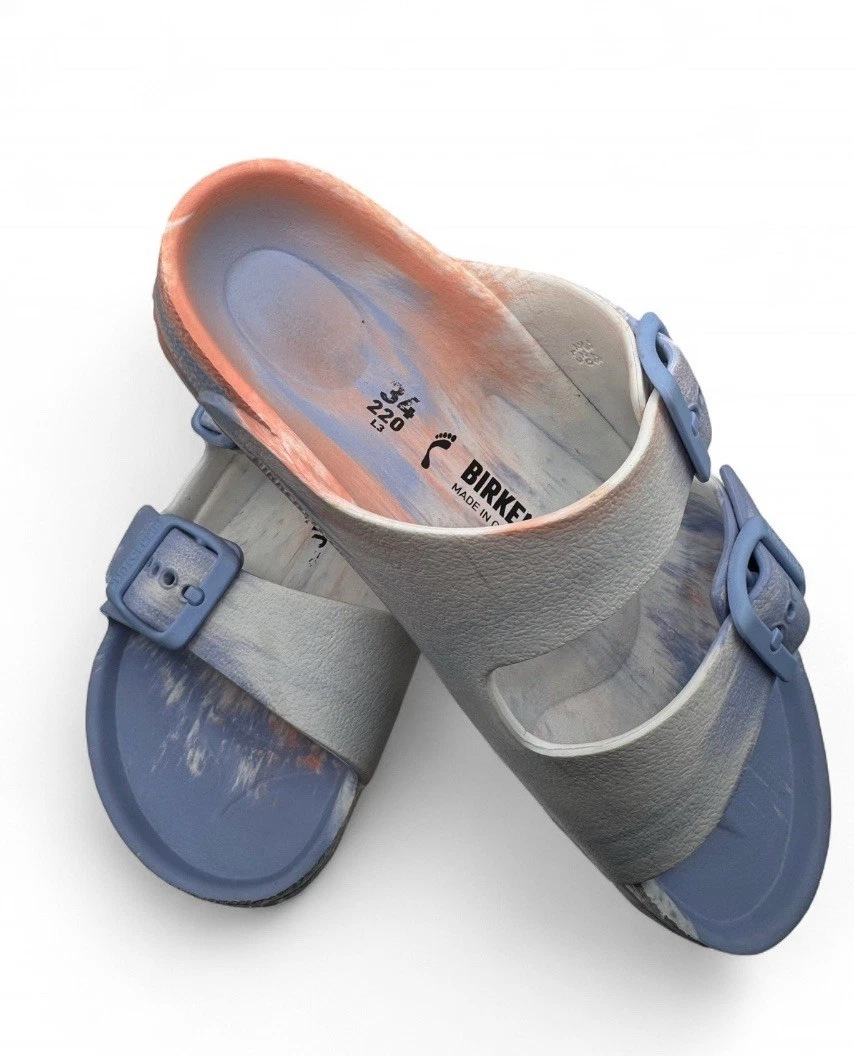 Birkenstock Blue Synthetic Unisex Kids display picture 2