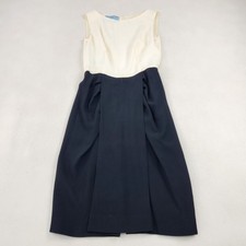 Prada Sleeveless Silk Dress Women's Size 36 S M Elegant Minimalist Type Japan
