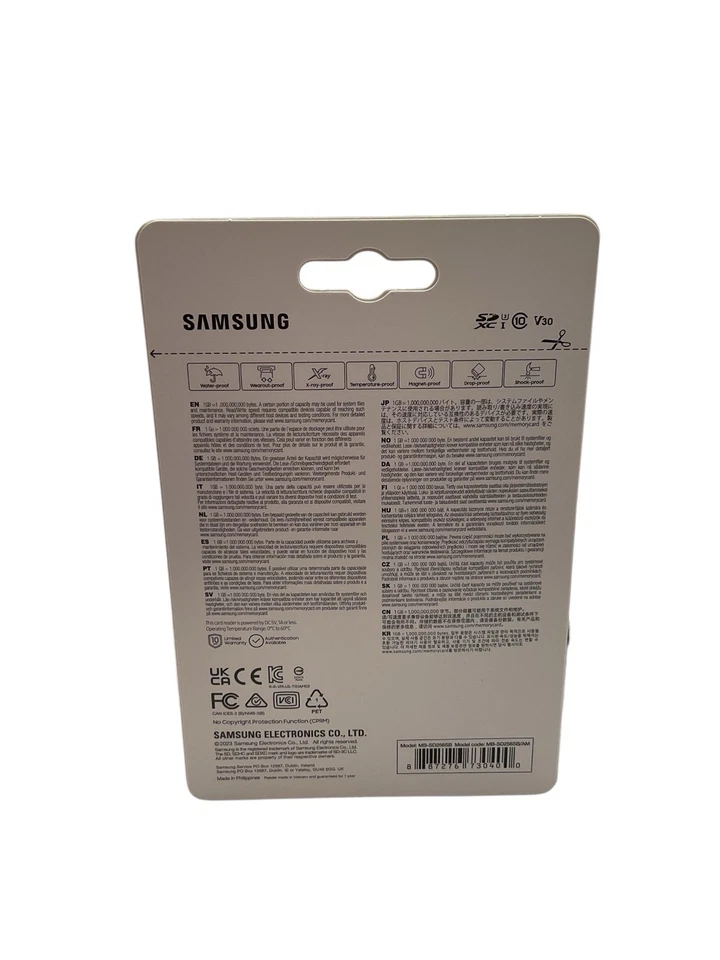 Samsung PRO Plus 256 GB Micro SD SDXC MicroSDXC C10 UHS-I U3 V30 180MB/s Reader - Image 4 of 4