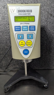 Brookfield  LVDV-I Prime  Viscometers    with  Brookfield Model D
