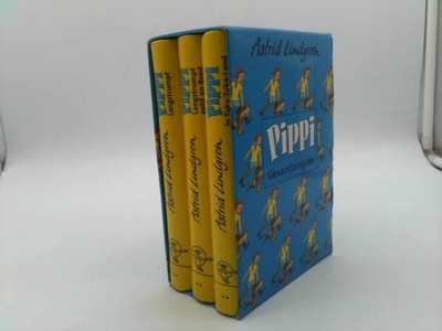 Pippi Langstrumpf Gesamtausgabe drei Bänden im Schuber by Astrid Lindgren