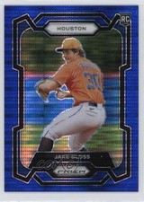 2024 Panini Prizm Blue Pulsar Prizm /75 Jake Bloss #229 1fa0