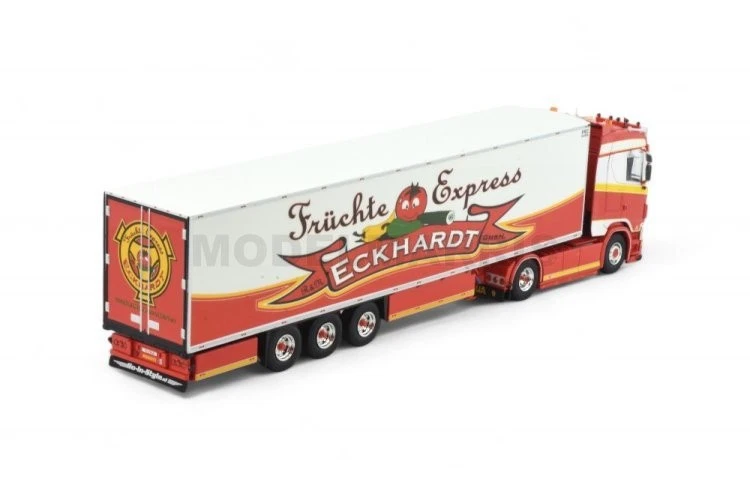 TEKNO 84603 Eckhardt Scania Next Gen S-Serie 4x2 Rimorchio refrigerato 3 ASSI 1: - Immagine 3 di 4
