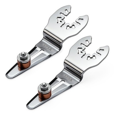 Straight Cutting Blade with Rigid Depth Stop - Z-Bend Design for Smooth, Clea...