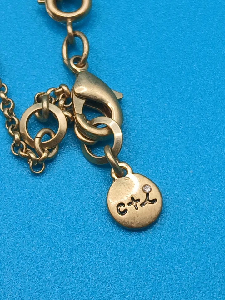 Chloe & Isabel Necklace Minaret Convertible Necklace Tiger Eye Purple Clear - Image 3 of 4