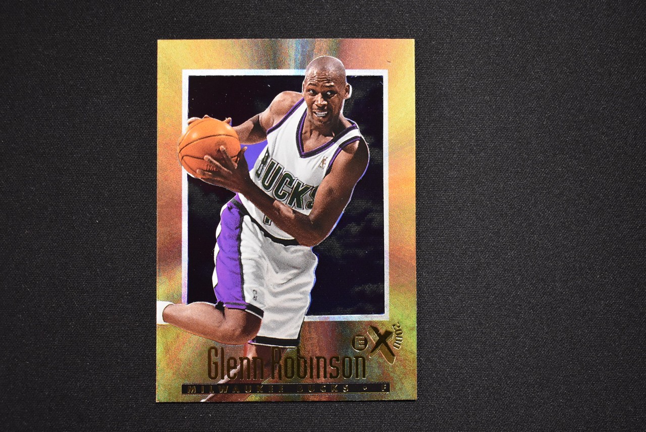 1996-97 Skybox E-X 2000 Basketball Glenn Robinson #39 Milwaukee Bucks