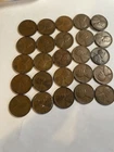 Roll 1928 D Lincoln Wheat Cents Penny Good or Better Condition 50 Coins