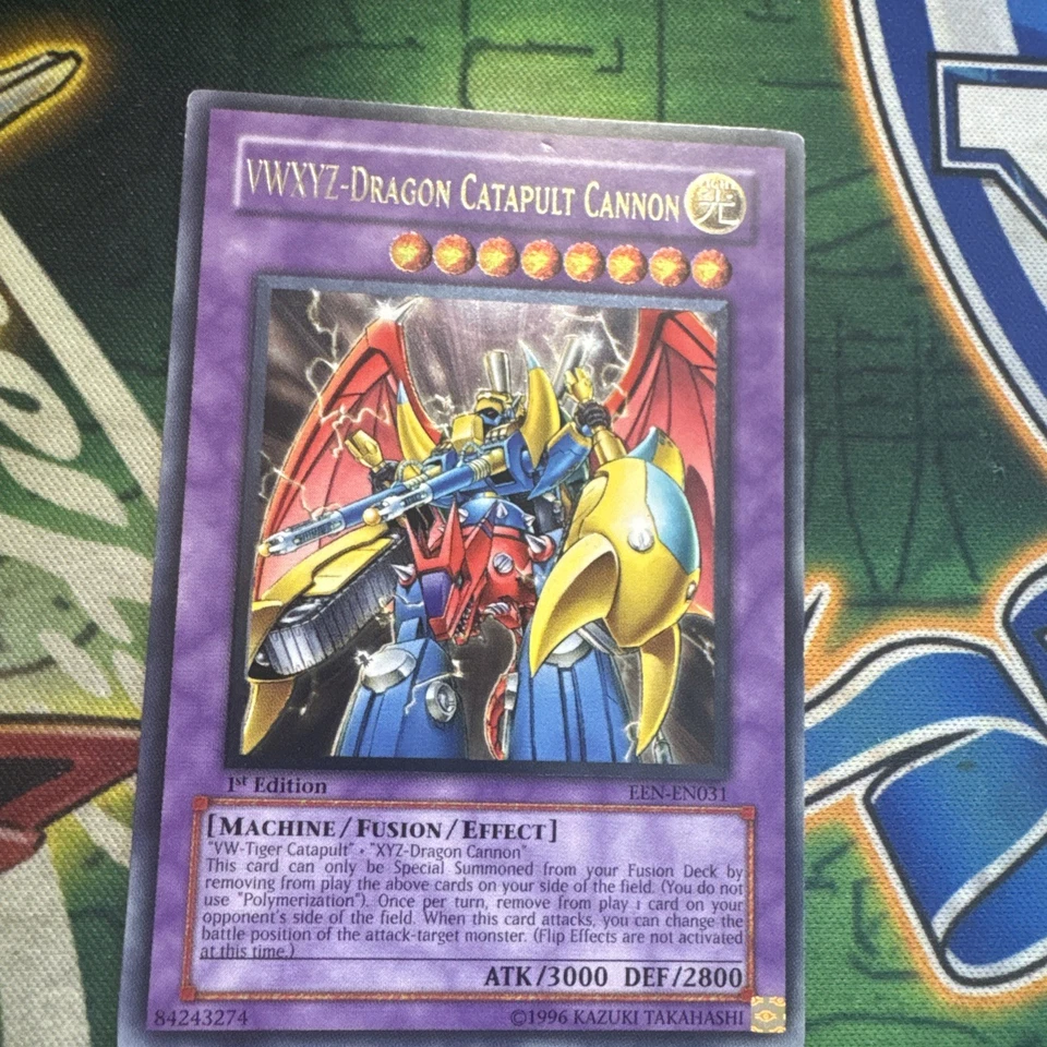 Yugioh! VWXYZ-Dragon Catapult Cannon Ultimate Rare EEN-EN031 1st Edition VLP - Image 2 of 4