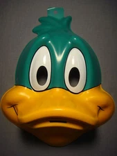 TINY TOON ADVENTURES PLUCKY DUCK HALLOWEEN MASK PVC