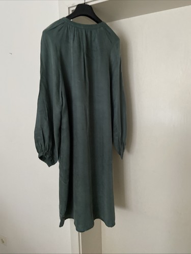 Kleid Damen von OUI, NEU, Gr. 46 mit Taschen und Gürtel, Dunkelgrün - Bild 7 von 7