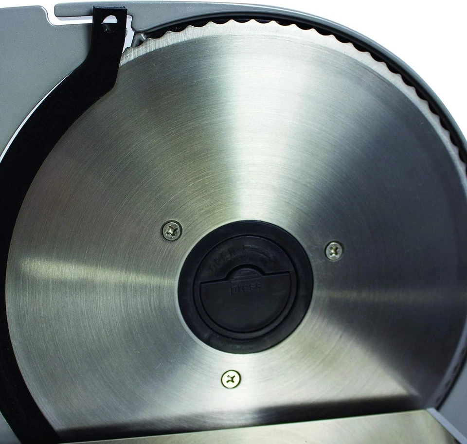 NESCO FS-200, cortadora de alimentos, gris, aluminio con hoja de acero inoxidable de 7,5 pulgadas, 1 Foto 2 de 4