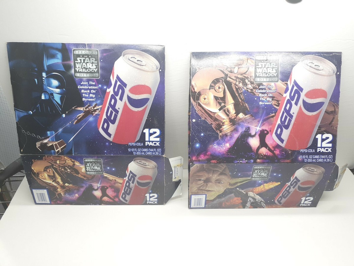 トップス PEPSI STAR WARS TRILOGY SPECIAL EDITION VTG The Star Wars Trilogy Diet Pepsi Special Edition Storm