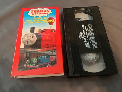James and the Red Balloon VHS Tape Thomas & Friends Tank Engine Train Works