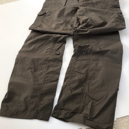 Lot 2 Apana Woman's Black Pants Elastic Waist Size medium Athletic Cargo Hiking - Picture 8 of 12
