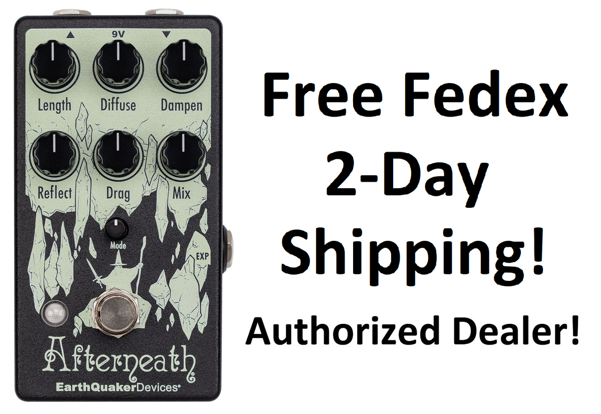 ギター Earthquaker Devices Afterneath V3 Amazon.com: EarthQuaker Devices Afterneath V3 Enhanced