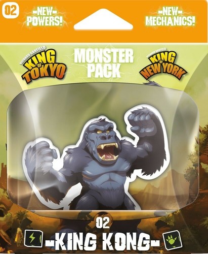 King of Tokyo: King Kong Monster Pack Iello Brand New COIL-KOT_MP_KK - Picture 2 of 2