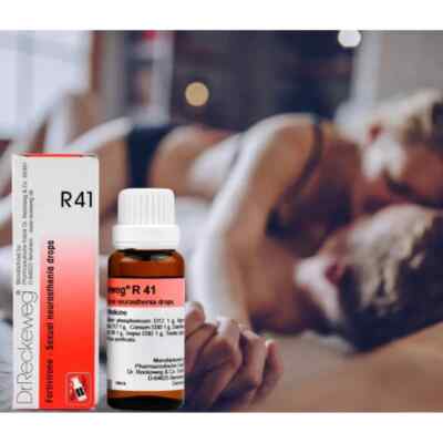 Gouttes Dr. Reckeweg R41 Pour Neurasthénie Sexuelle - 22ml, Homéopathique, Naturel - Neuf