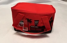 Trader Joe's Insulated Reusable Shopping/Lunch  Bag Red Tote Bag NWT
