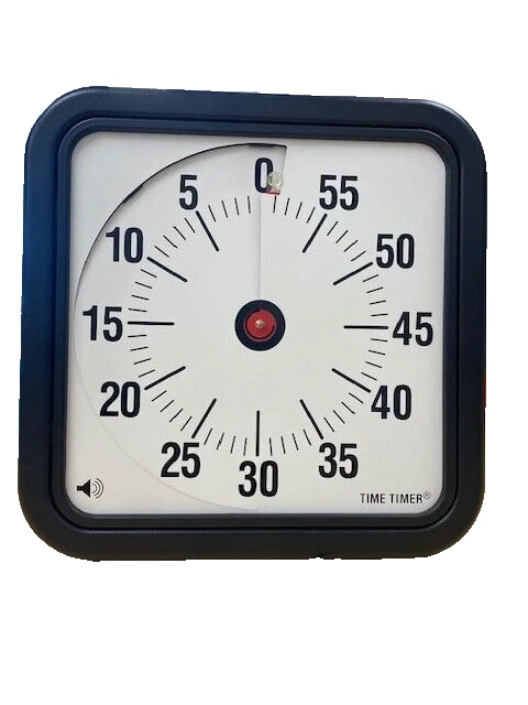 TIME TIMER 12 inch Visual Timer 60 Minute Countdown Clock Time Management - Image 2 of 4
