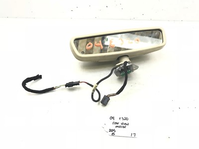 03 04 MERCEDES E320 OEM INTERIOR REAR VIEW MIRROR59.99 HOME LINK AUTO DIM