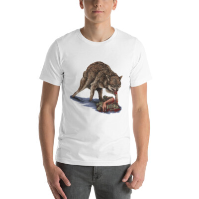 Keep Your Wolves Fed, Money Invites The Beast Wolf Short-Sleeve Unisex T-Shirt