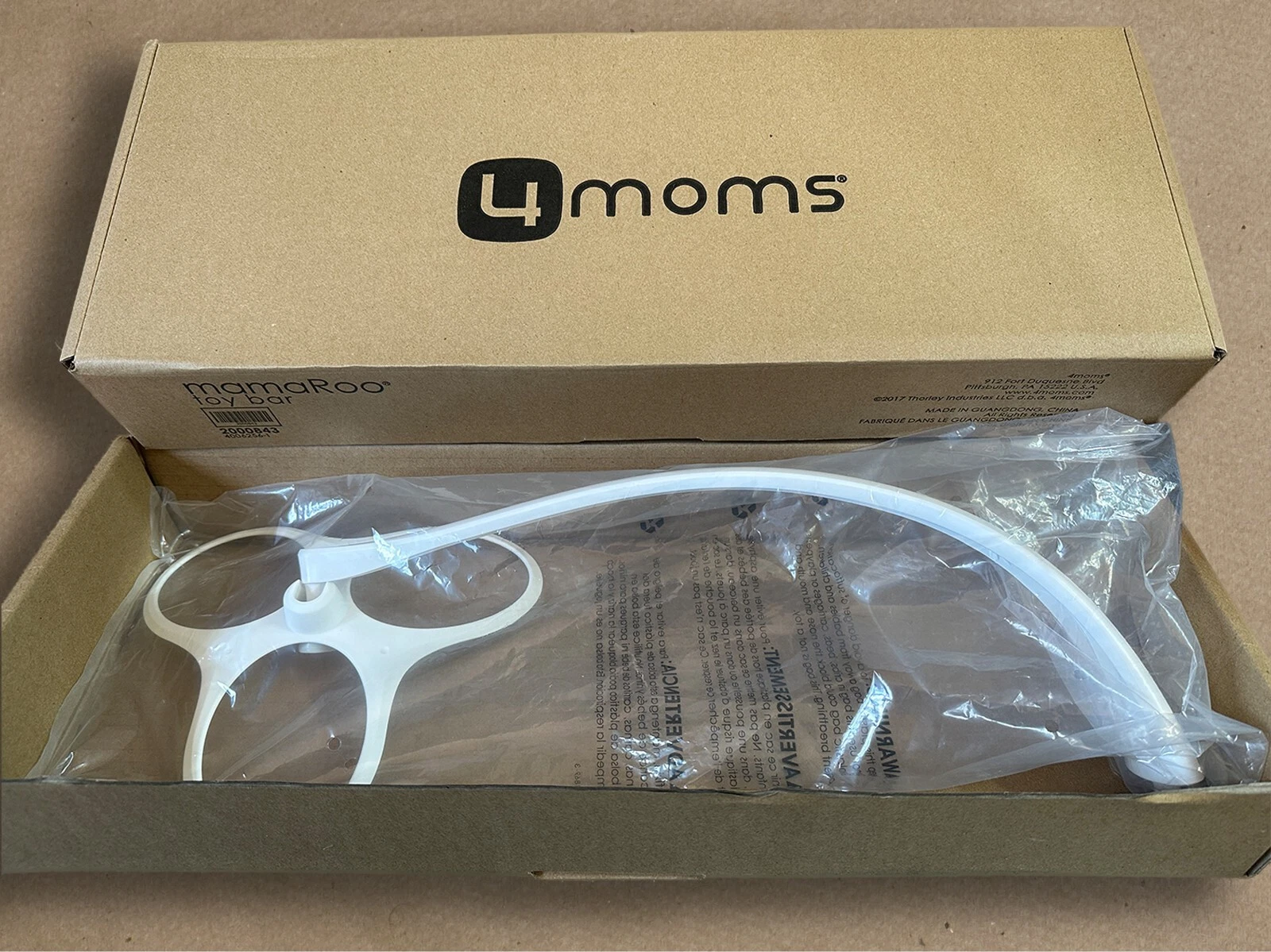 Mobile Toy Bar Plastic Arm 4moms mamaRoo Swing Replacement OEM Swing Parts
Opens in a new window or