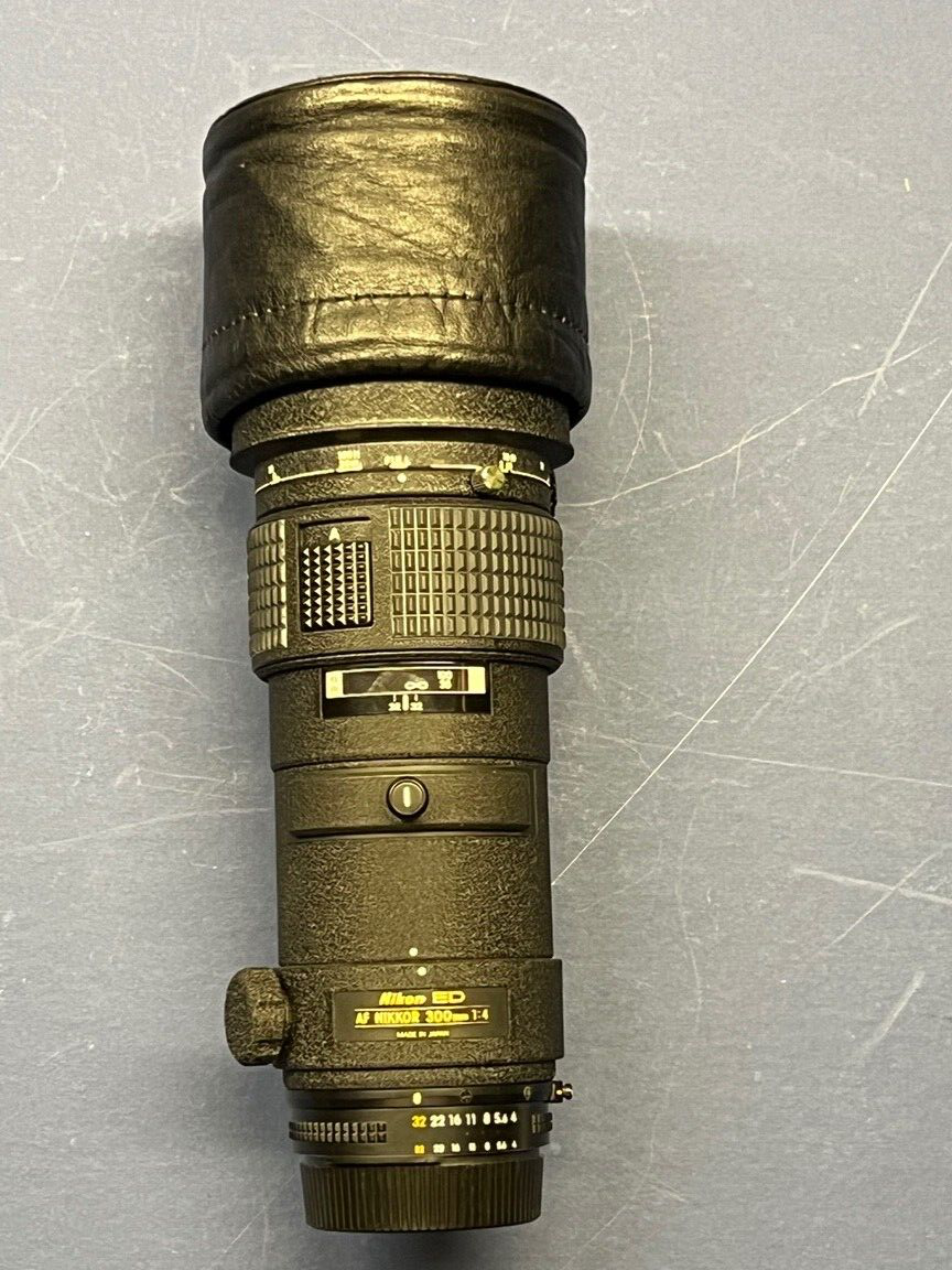 Nikon AF Nikkor 300mm F 1:4 ED Lens Made In Japan | eBay Nikon AF Nikkor 300mm F 1:4 ED Lens Made In Japan | eBay