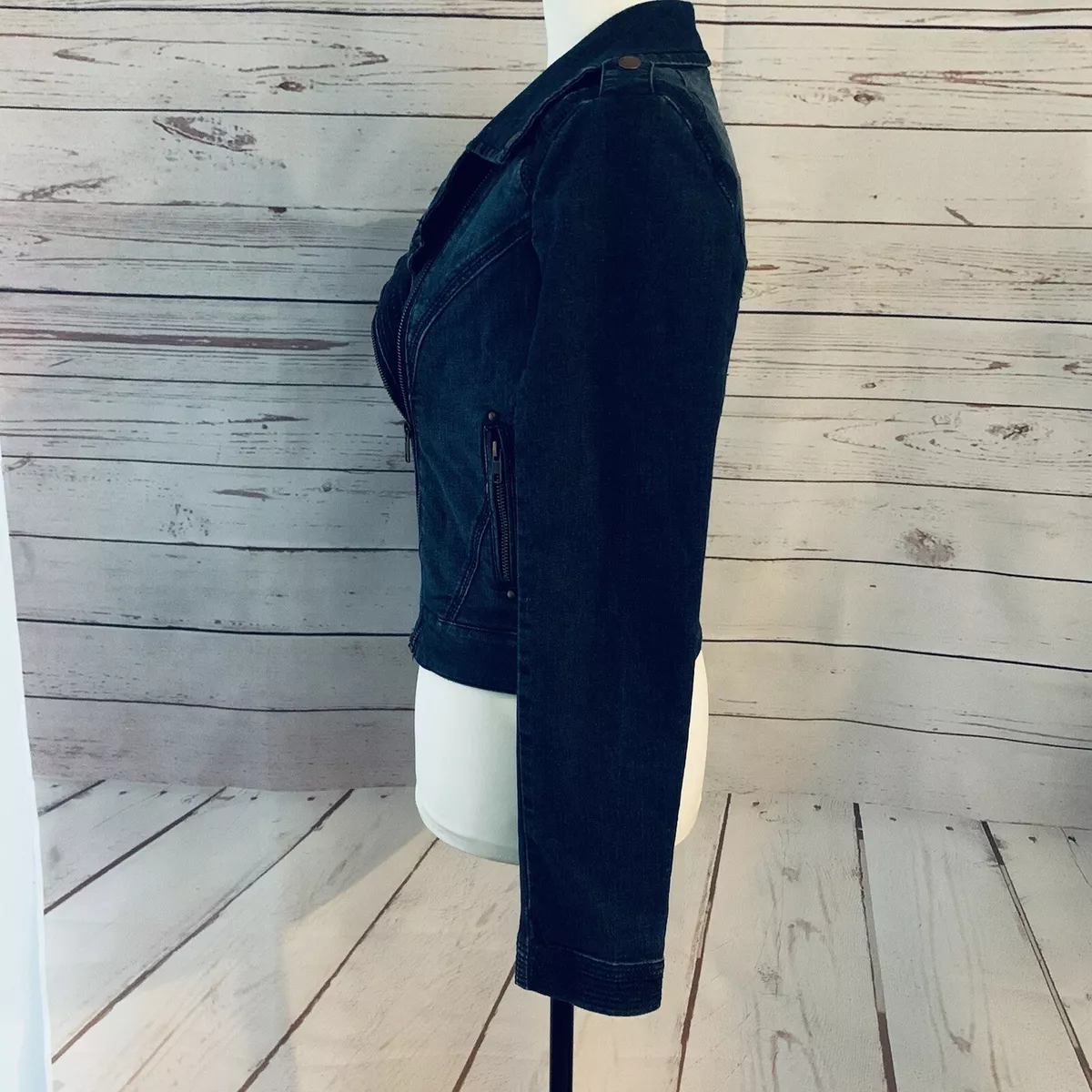 Denim clearance jacket dotti