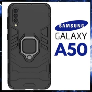 Pour SAMSUNG GALAXY A50 ARMOR CASE WITH STAND RING MAGNETIC HOLDER SHOCKPROOF 360