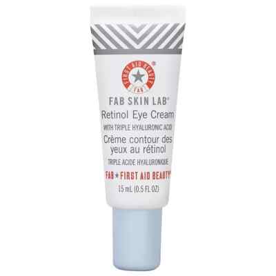 First Aid Beauty FAB Skin Lab Retinol Eye Cream with Triple Hyaluronic Acid