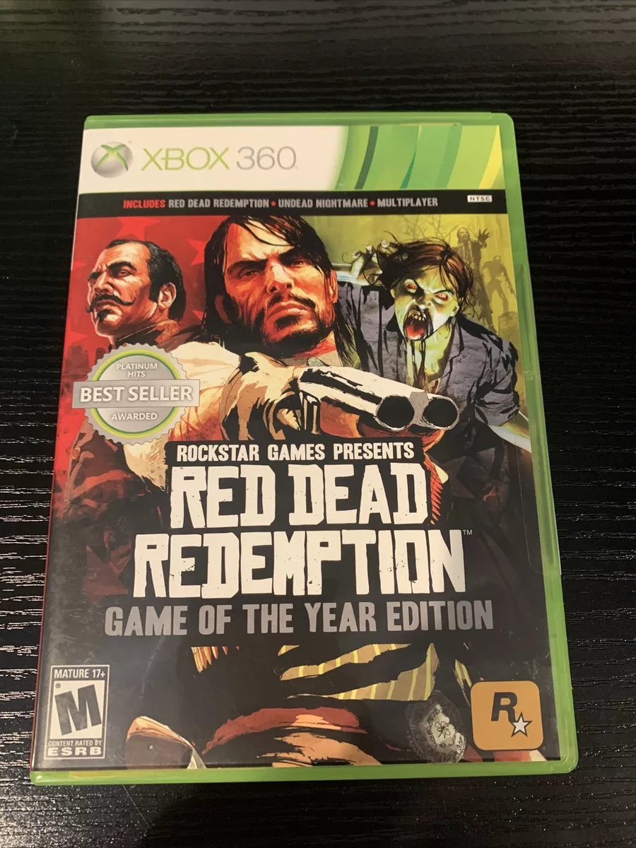 Red Dead Redemption Game of the Year Edition Xbox 360 Xbox One Brand New