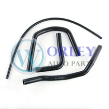 BLACK Hose Banshee 350 YFZ350 1987-2006 for Yamaha Reinforced Silicone Radiator