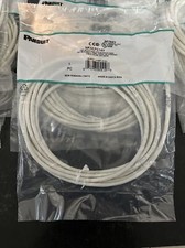 LOT OF 5 PANDUIT PATCH CORD WHITE CAT 5E CLASS D 14 FOOT NEW